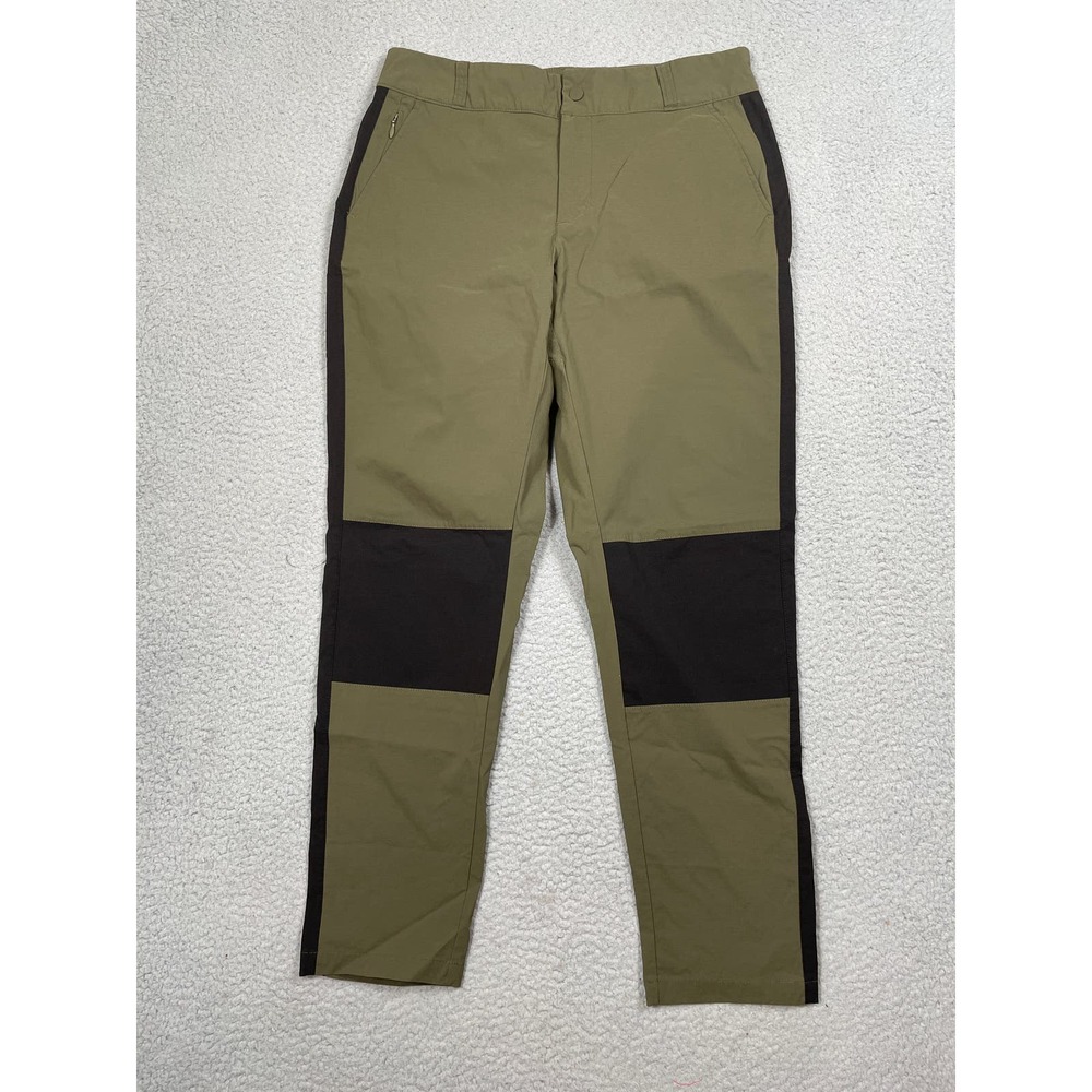 The North Face Slim Crop Pants Womens Size 8 Taupe Green North Dome Lightweight